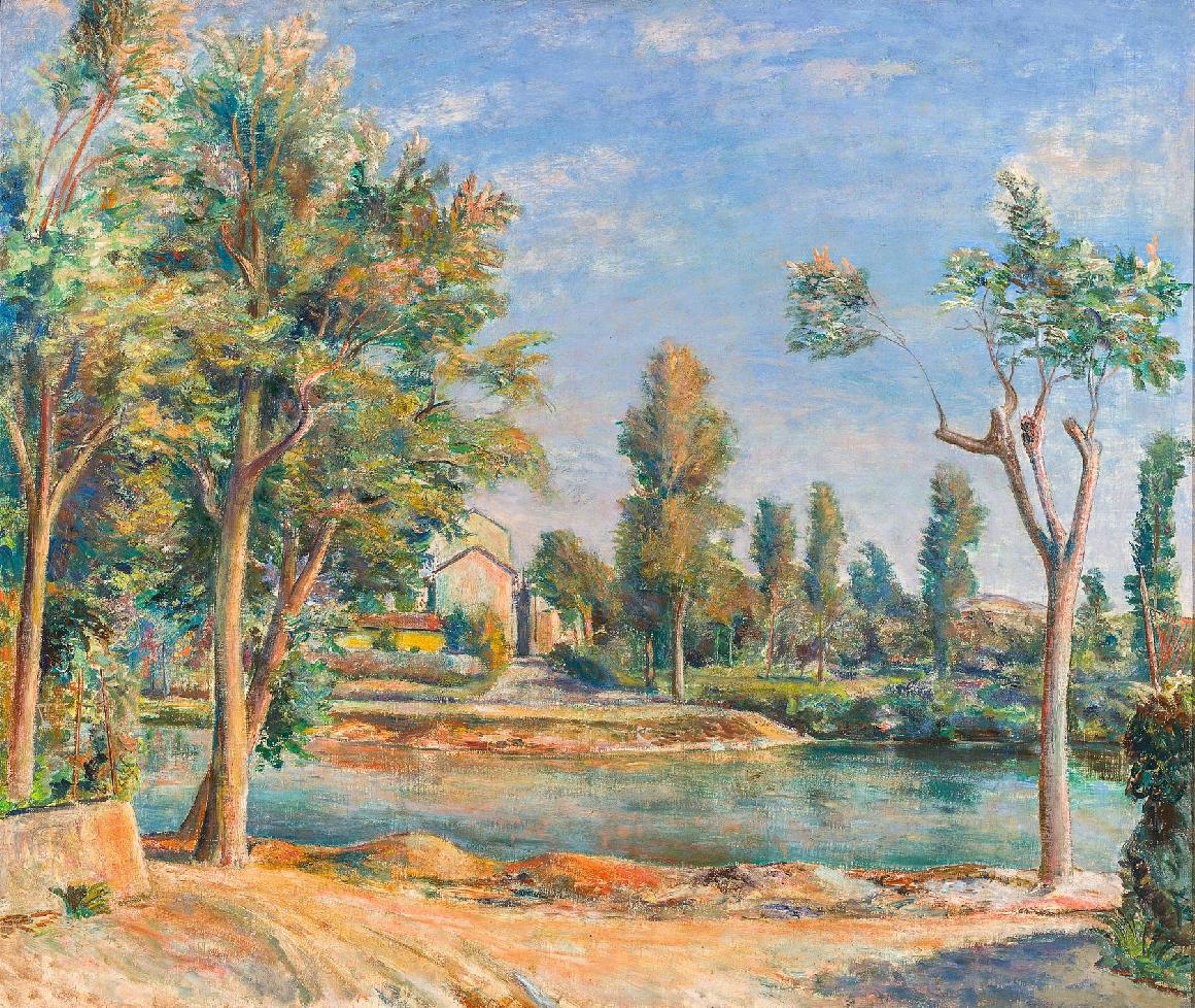 Landscape along the river