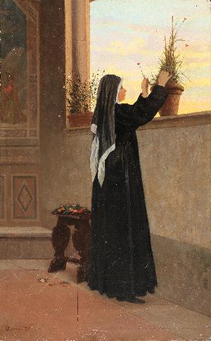 Fiori per la Madonna - 1867