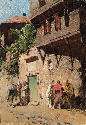 Venditore ambulante - 1872