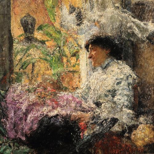 Alla finestra - 1906